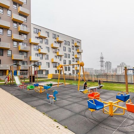 Apartments Vilnius 1 Near Center With A Roof Terrace And Parking Buitenkant foto